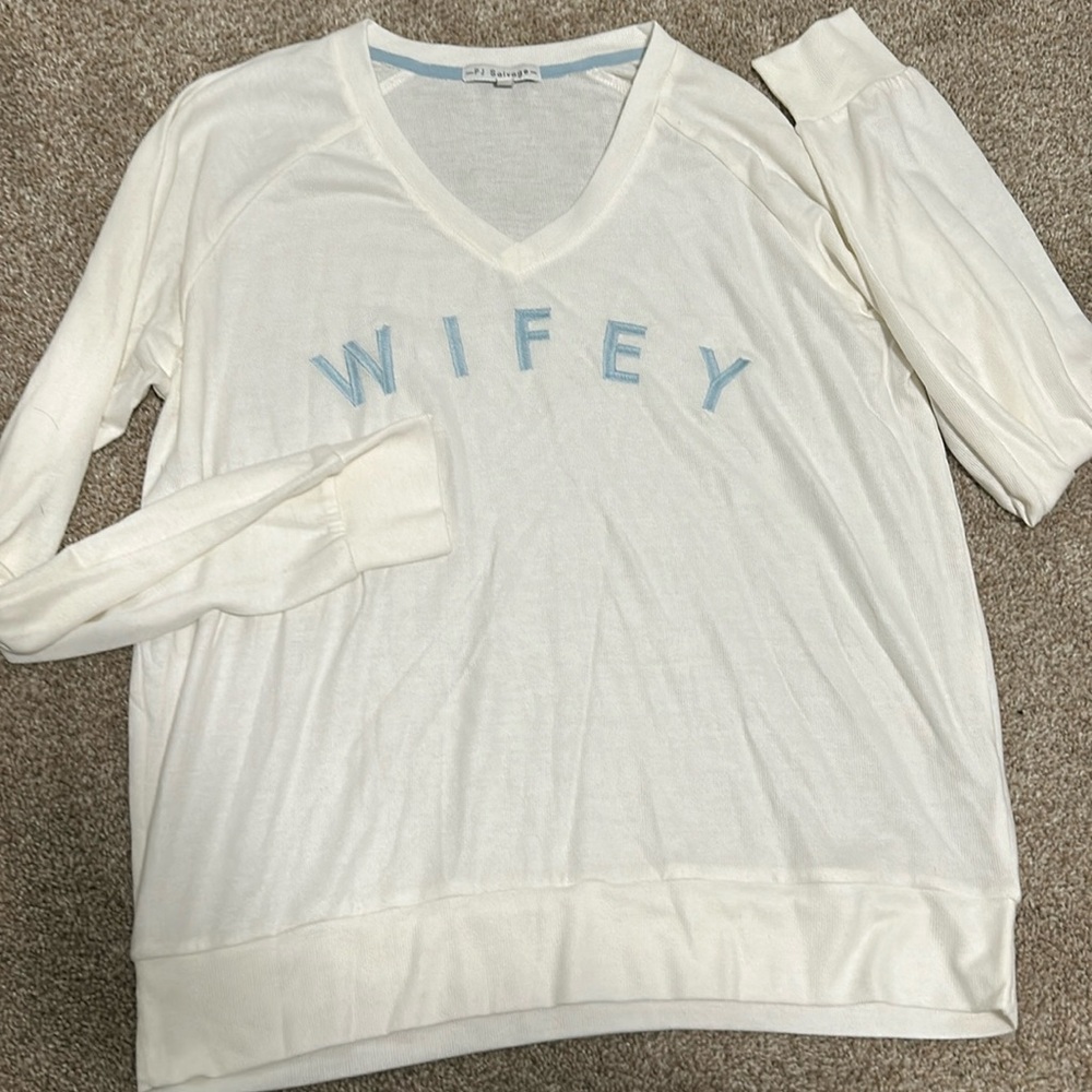 PJ Salvage Wifey Loungewear set